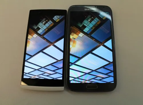1080p高清屏OPPO Find5挑战三星超大屏手机Galaxy Note