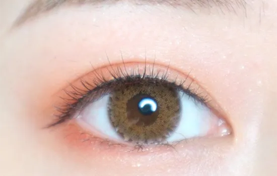 橘色眼影的画法步骤图 两种橘色系眼妆教程