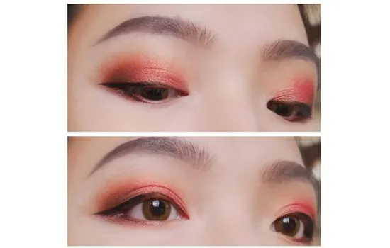 Urban decay heat眼影 HEAT盘眼妆教程