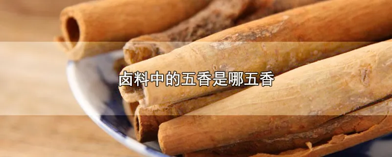 卤料中的五香是哪五香