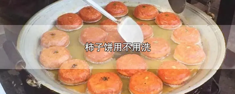 柿子饼用不用洗