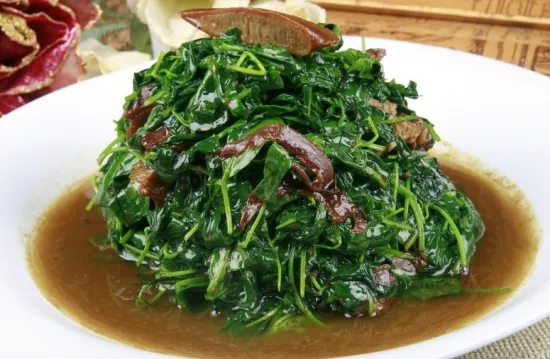 金花菜炒肉