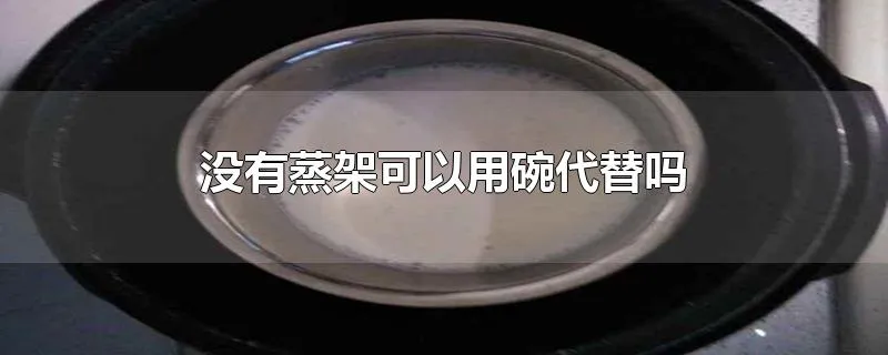 没有蒸架可以用碗代替吗