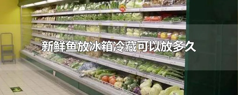 新鲜鱼放冰箱冷藏可以放多久