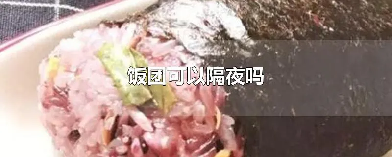 饭团可以隔夜吗