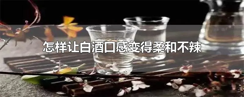 怎样让白酒口感变得柔和不辣