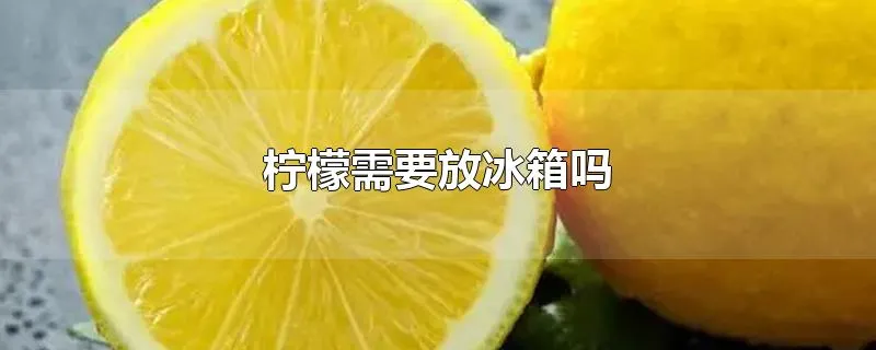 柠檬需要放冰箱吗