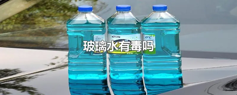 玻璃水有毒吗