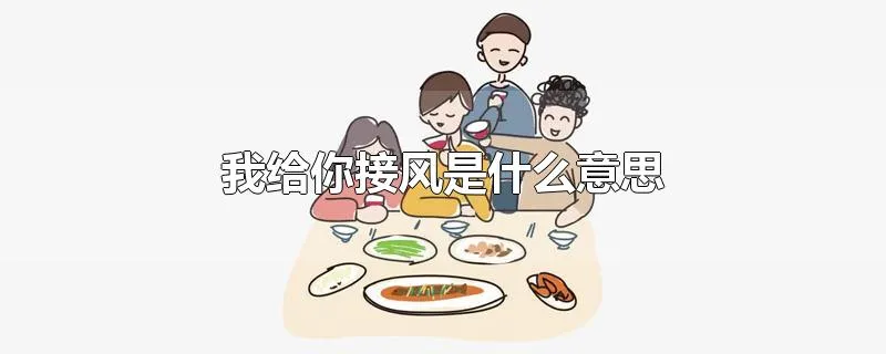 我给你接风是什么意思