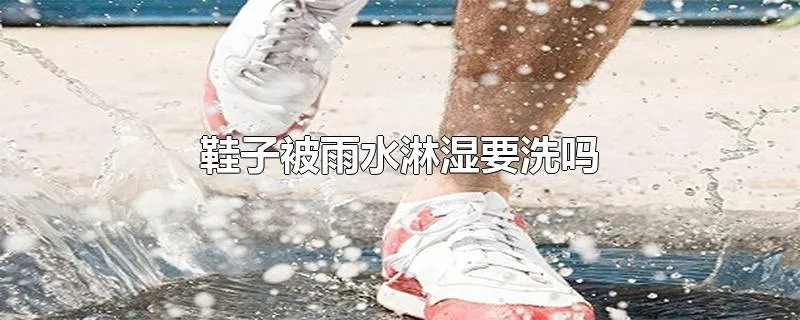 鞋子被雨水淋湿要洗吗