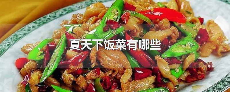 夏天下饭菜有哪些