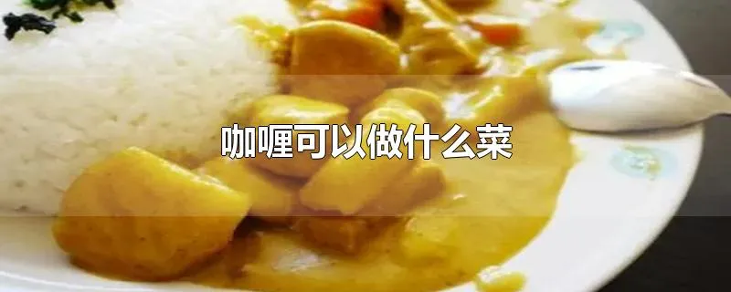 咖喱可以做什么菜