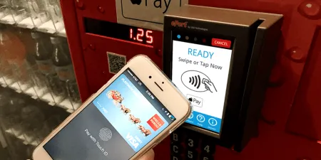 研究表明：Apple Pay 能增加贩卖机的销量