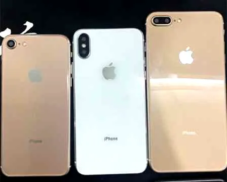 iPhone8和8Plus开箱图片 真机背部改成了这样