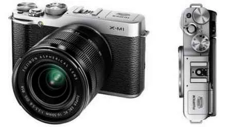 富士新款入门级无反数码相机X-M1  造型复古