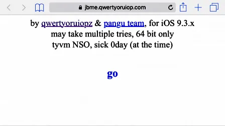 著名黑客发布基于网页的盘古iOS 9.3.3越