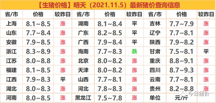 明天全国猪价涨跌情况？专家：大涨可能性不大,或将小幅下跌