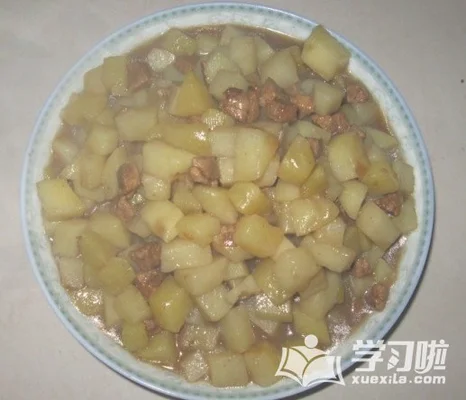 土豆肉丁打卤面的做法步骤12