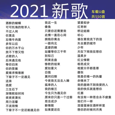 音乐2021年最火爆的歌,你知道是什么吗？一起来了解一下吧