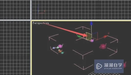 3DMAX中组怎么用