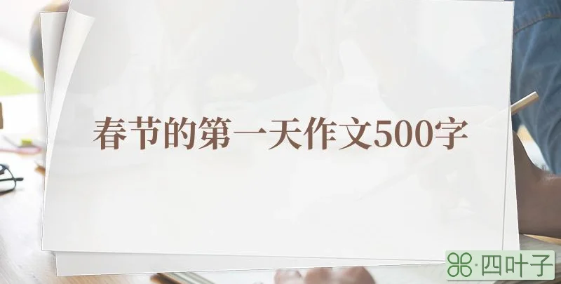 春节的第一天作文500字