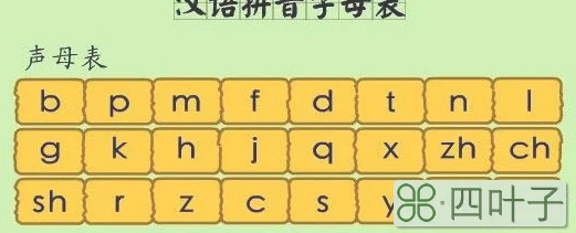 汉语拼音字母表顺序