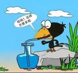 孩子，“乌鸦喝水”还有其他方法喝到水吗？