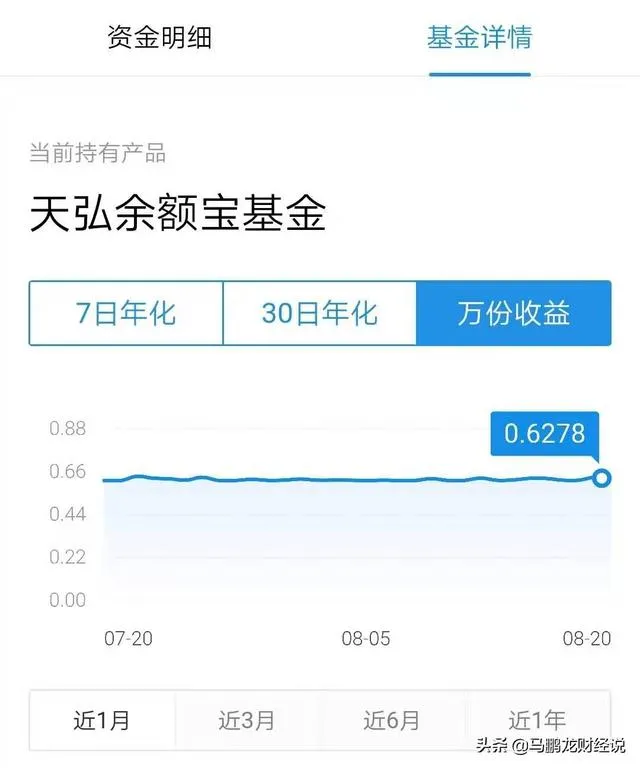 余额宝收益算法，简单计算大收益