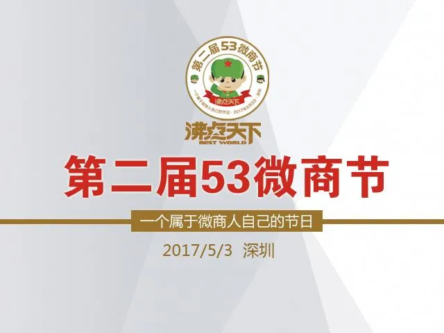 53微商节吹响号角 创行业规范发展之路