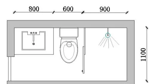 卫生间布局设计