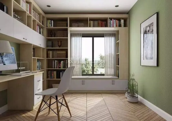 书房纯色壁纸
