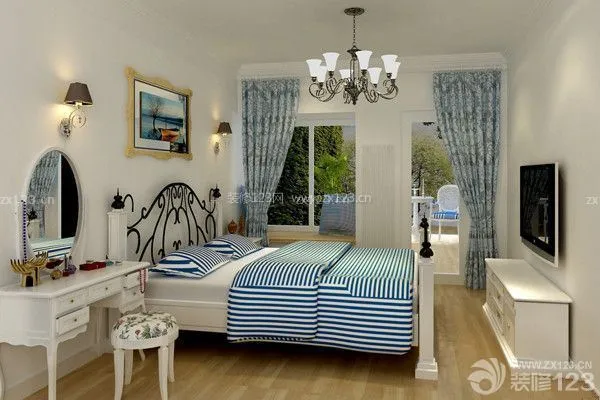 卧室装修风格：地中海风格