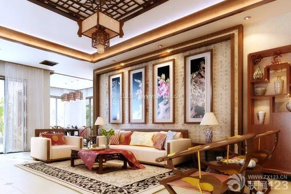中式客厅装饰画