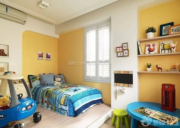儿童卧室颜色