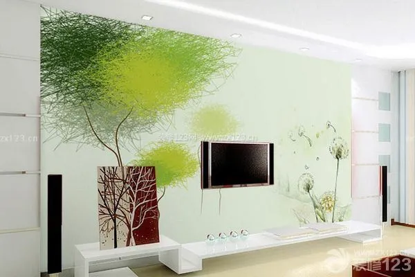 客厅背景墙壁画风水讲究一：电视背景墙壁画的位置禁忌
