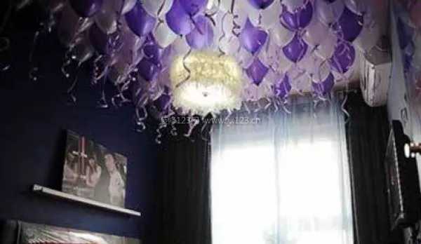 婚房气球布置